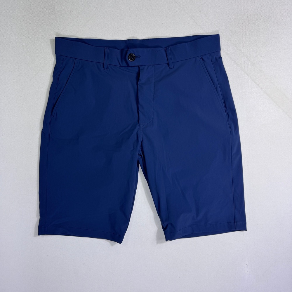 Greyson Montauk Golf Shorts Mens 32 (33x10) Blue Performance Stretch Activewear